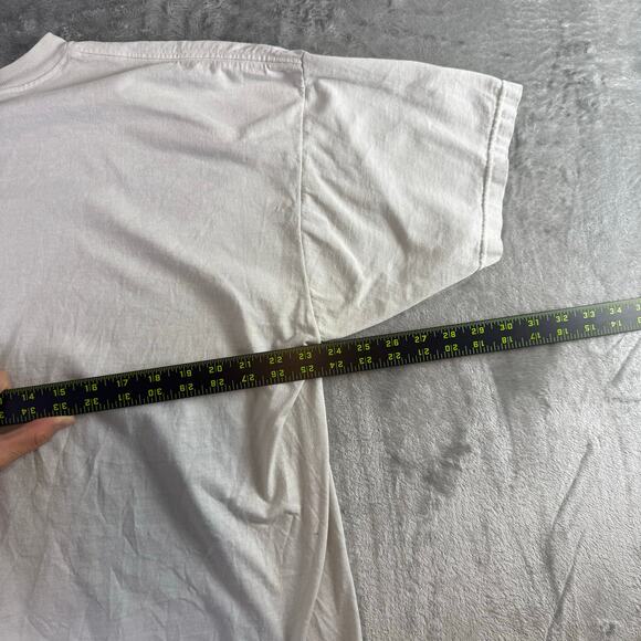 VTG Fruit of the Loom 2001 Bowling y2k streetwear graphic tshirt mens XXL - Picture 8 of 9
